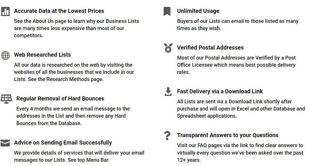 marketing list of  Hotels